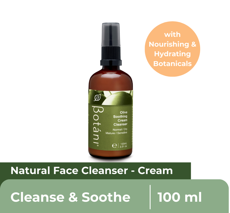 BOTANI OLIVE SOOTHING CREAM CLEANSER 100 ML