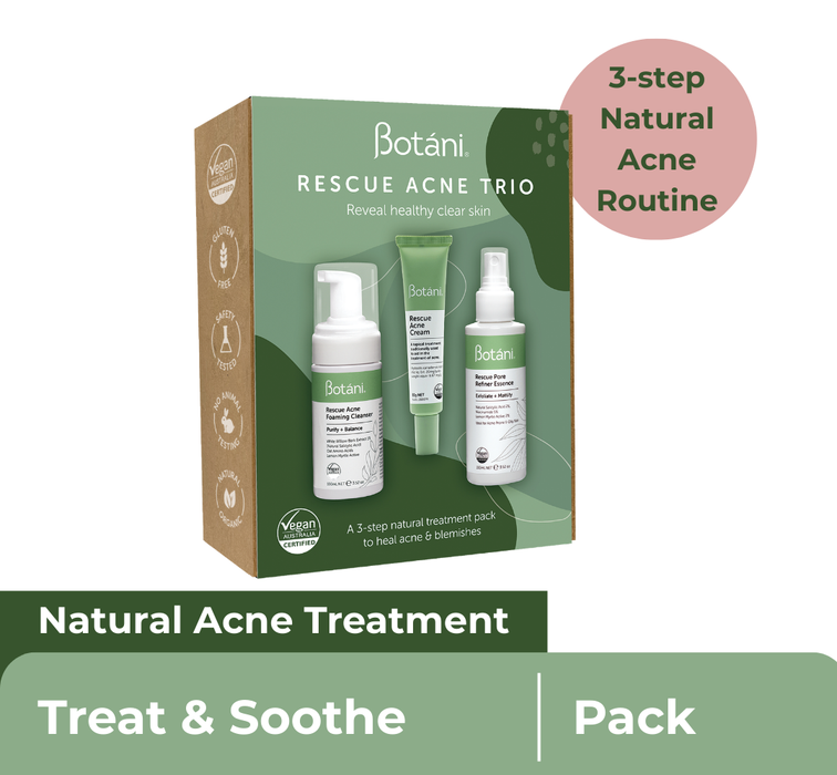 BOTANI RESCUE ACNE TRIO PACK