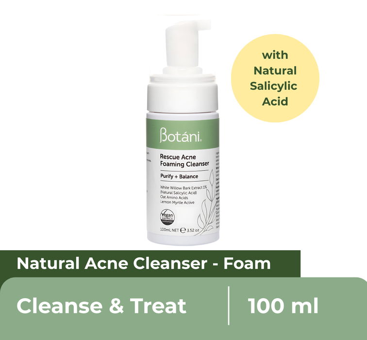BOTANI RESCUE ACNE FOAMING CLEANSER 100 ML