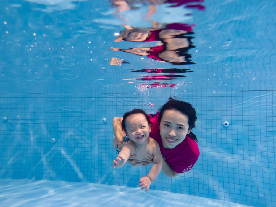 Happy Fish's Baby Swimming Lessons(4-23 months) - GROUP LESSONS - PREMIUM facilities