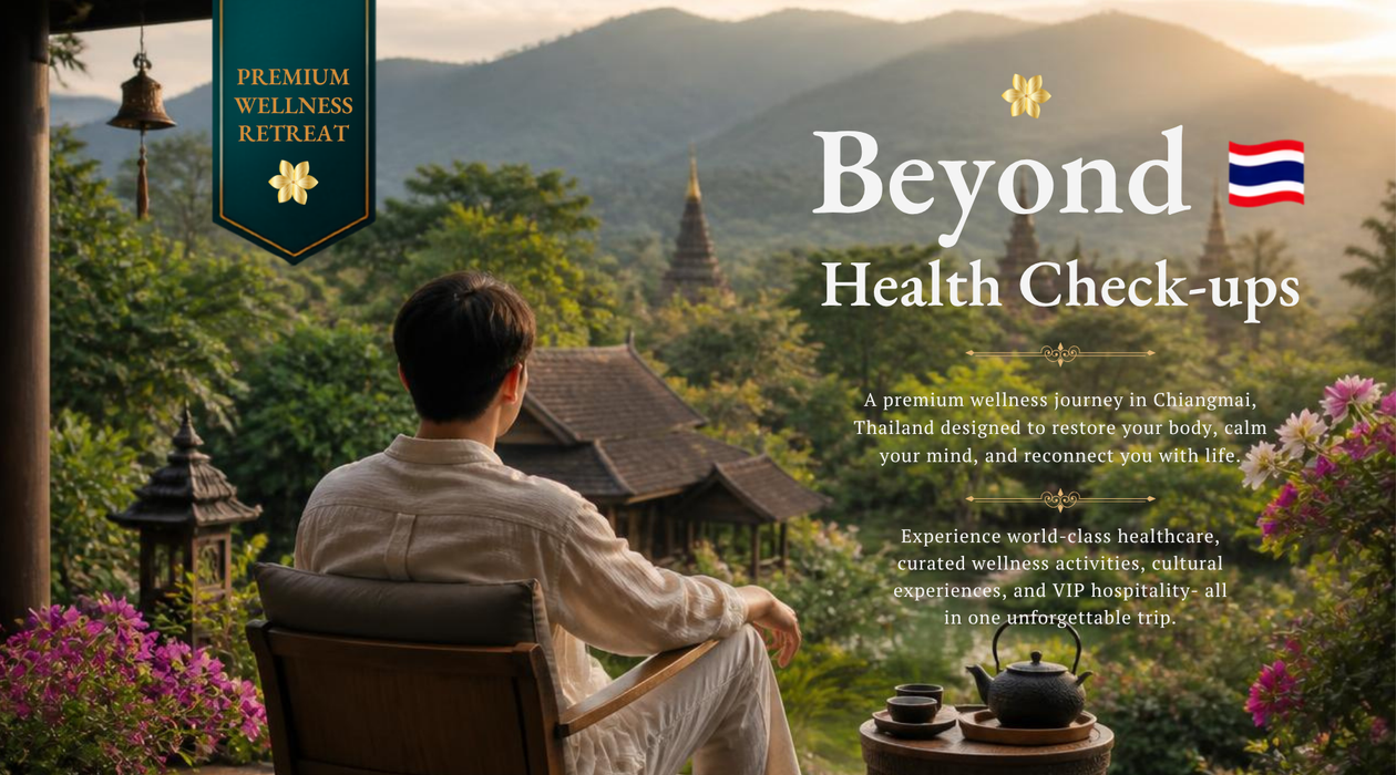 Cura Selects - Combined Health Screening and Wellness Retreat for Men - Basic Package