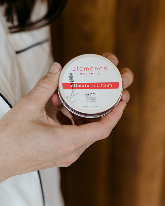 Clemence Organics Ultimate SOS Balm 15ml & 60ml (expiration end March 2026)