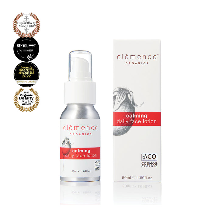 Clemence Organics Calming Daily Face Lotion 50ml