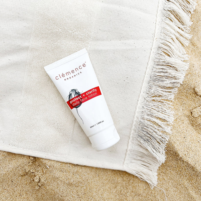 Clemence Organics Protect + Clarify Daily Face Lotion 50ml