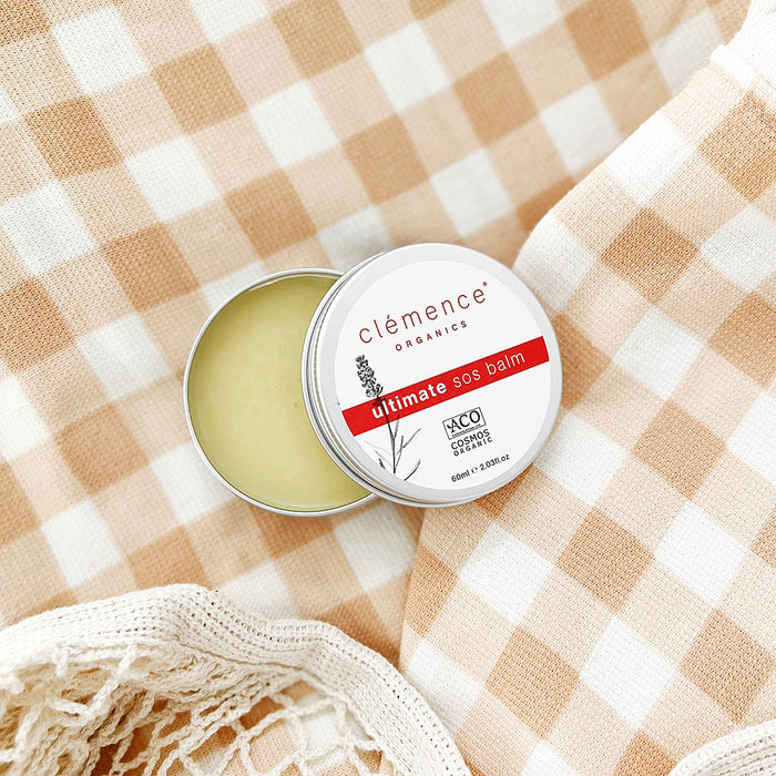 Clemence Organics Ultimate SOS Balm 15ml & 60ml (expiration end March 2026)