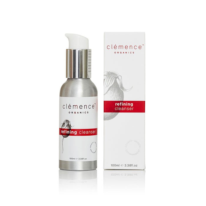 Clemence Organics Refining Cleanser 100ml (expiration end July 2026)