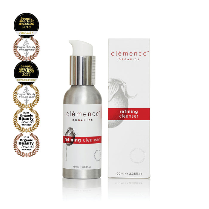 Clemence Organics Refining Cleanser 100ml (expiration end July 2026)