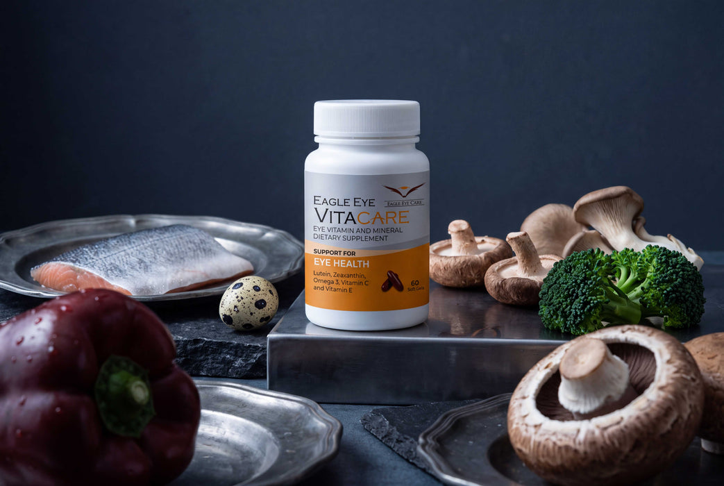Eagle Eye Vitacare - Eye Supplement for Vision Health (Single bottle/ Bundle of 3) Expiry date: 7 Dec 2026