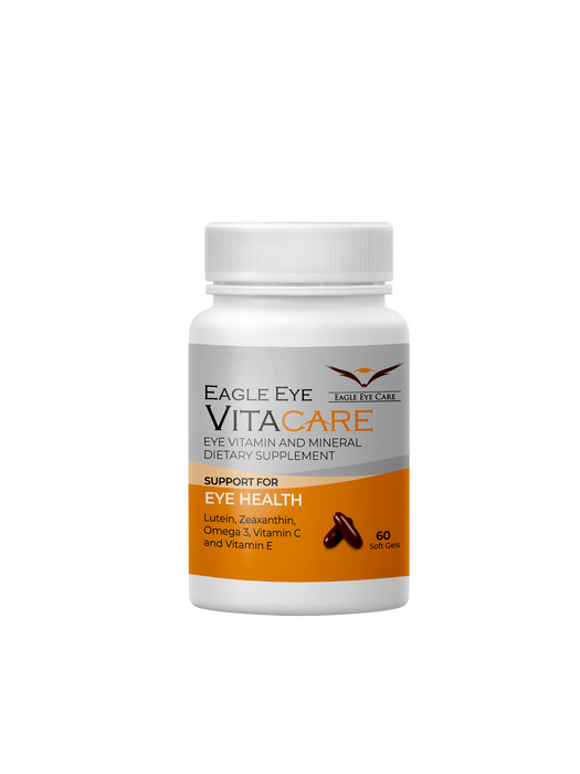 Eagle Eye Vitacare - Eye Supplement for Vision Health (Single bottle/ Bundle of 3) Expiry date: 7 Dec 2026