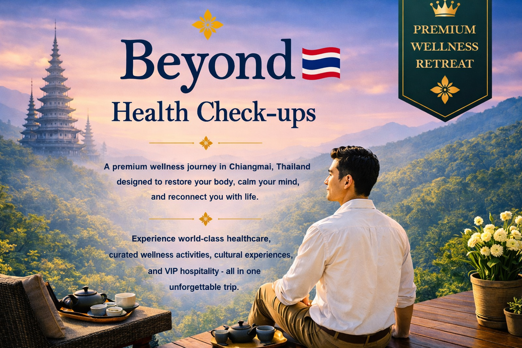 Cura Selects : Combined Health Screening and Wellness Retreat for Men - Basic Package